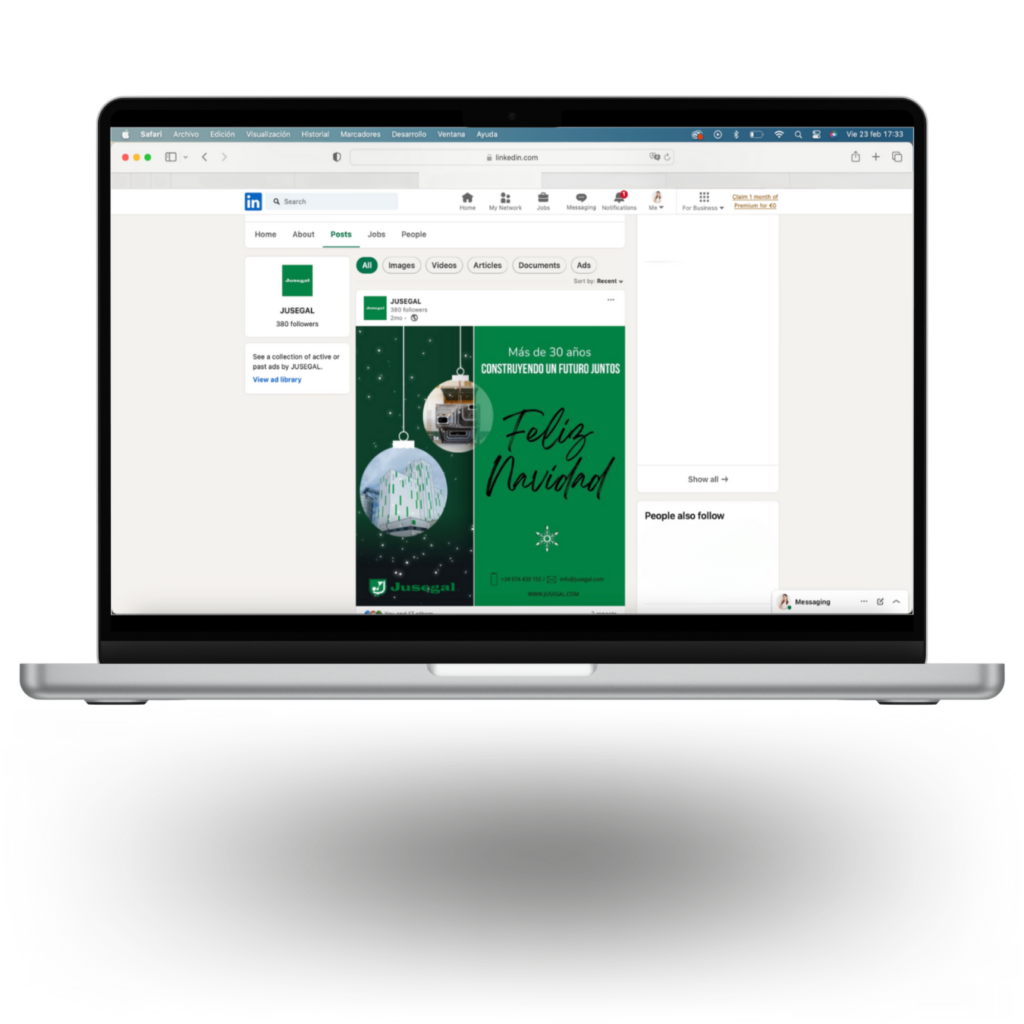 Diseño grafico para LinkedIn